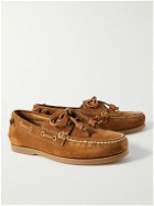 Polo Ralph Lauren - Merton Suede Boat Shoes - Brown
