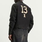 RRL Men's Moto Jacket in Vintage Black