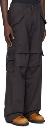 Rhude Black Ceremonia Cargo Pants