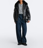 Bogner St Moritz S 14 B leather lace-up boots