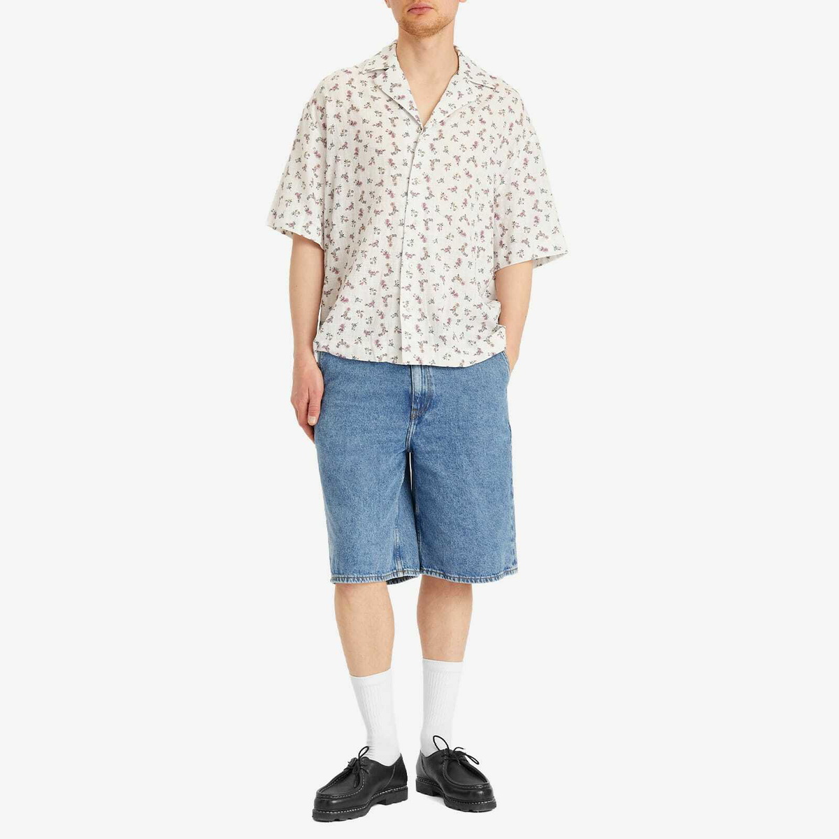 Won Hundred Men's Kyle Denim Shorts in Mable Blue