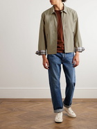 Theory - Lucas Ossendrijver Cotton-Blend Harrington Jacket - Neutrals