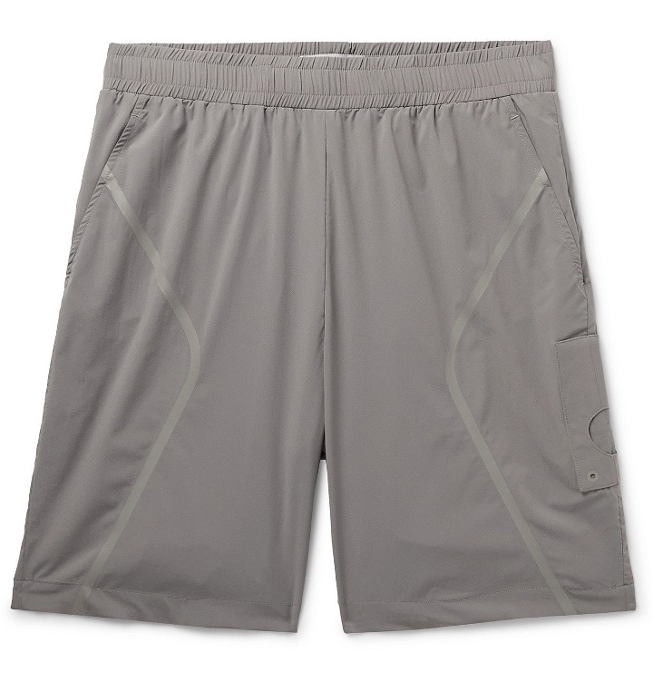 Photo: A-COLD-WALL* - Welded Corbusier Stretch-Nylon Shorts - Gray