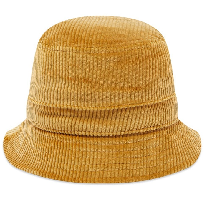 Photo: Universal Works Men's Corduroy Bucket Hat in Cumin
