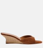 Staud Brigitte 60 suede wedges