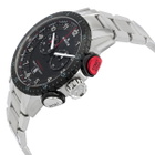 Edox Chronorally 1 Chronograph Quartz Black Dial Mens Watch 10114 3NRM NR