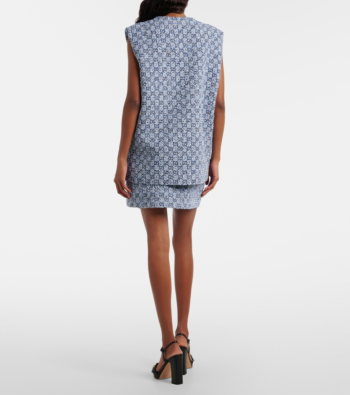 Gucci GG tweed miniskirt