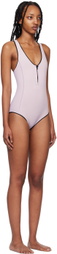 ABYSSE SSENSE Exclusive Purple Elle One-Piece Wetsuit