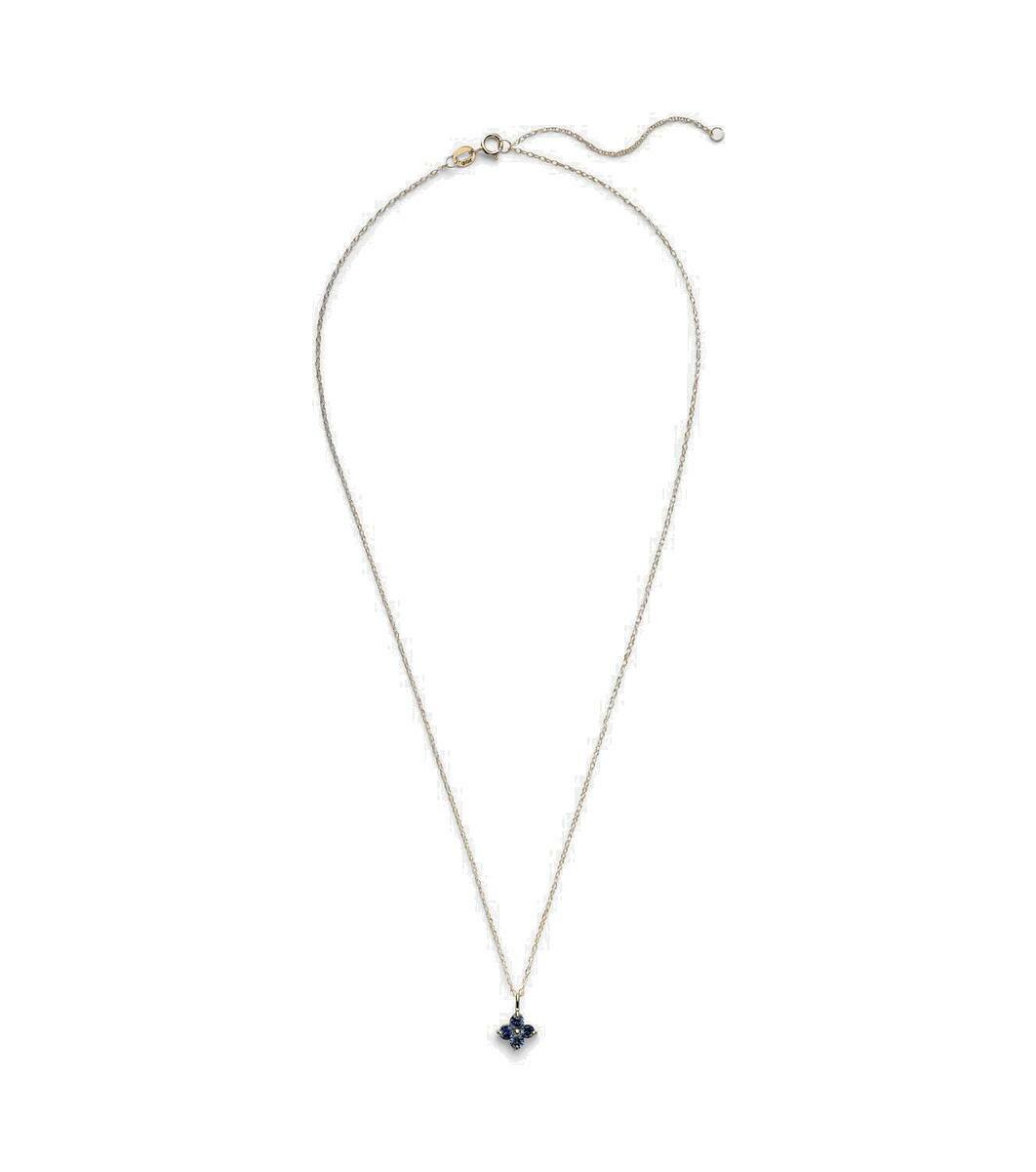 Stone and Strand Take a Pizza My Heart 10kt gold necklace