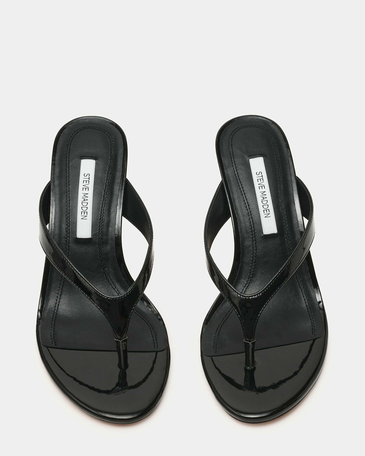 Steve Madden Faroh Heels in Black Patent