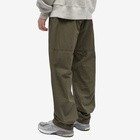 Engineered Garments Men's Climbing Pant in Olive Heavyweight Ripstop