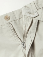 Boglioli - Straight-Leg Cotton-Blend Suit Trousers - Neutrals