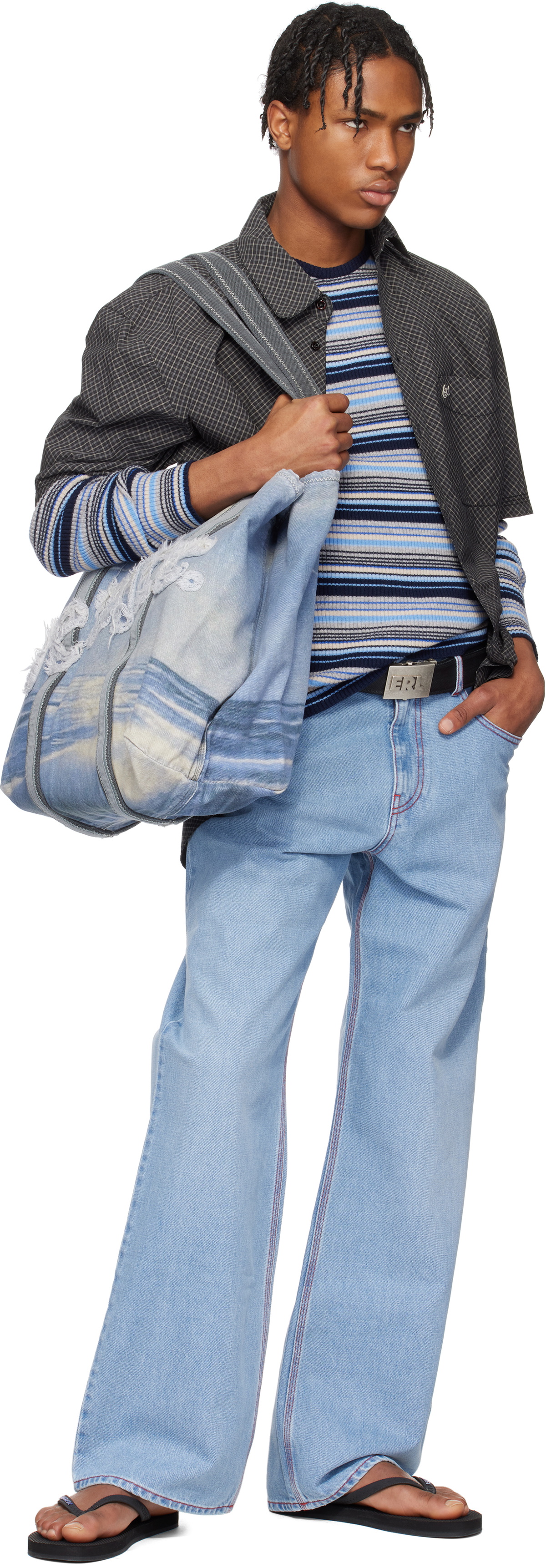 ERL Blue Straight Venice Jeans