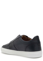 Oliver Sweeney Rende Panelled Leather Sneakers Navy