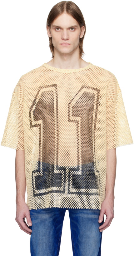 Photo: COÛT DE LA LIBERTÉ Off-White Roosevelt Fisherman OG Net Football T-shirt