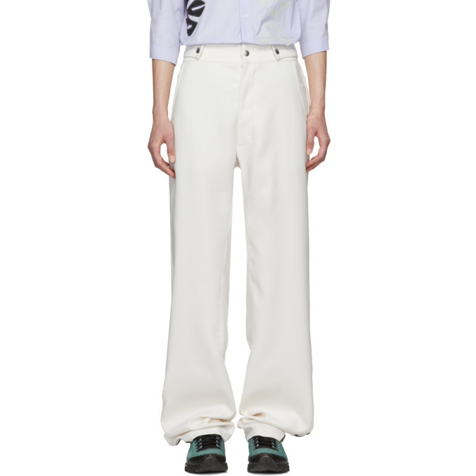 Kiko Kostadinov Off-White Tajima Trousers