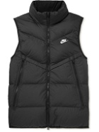 Nike - Windrunner Slim-Fit Quilted Shell Down Gilet - Black