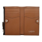 Lanvin Black Large Zipped Card Wallet