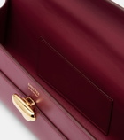 Savette Symmetry Slim leather top-handle bag