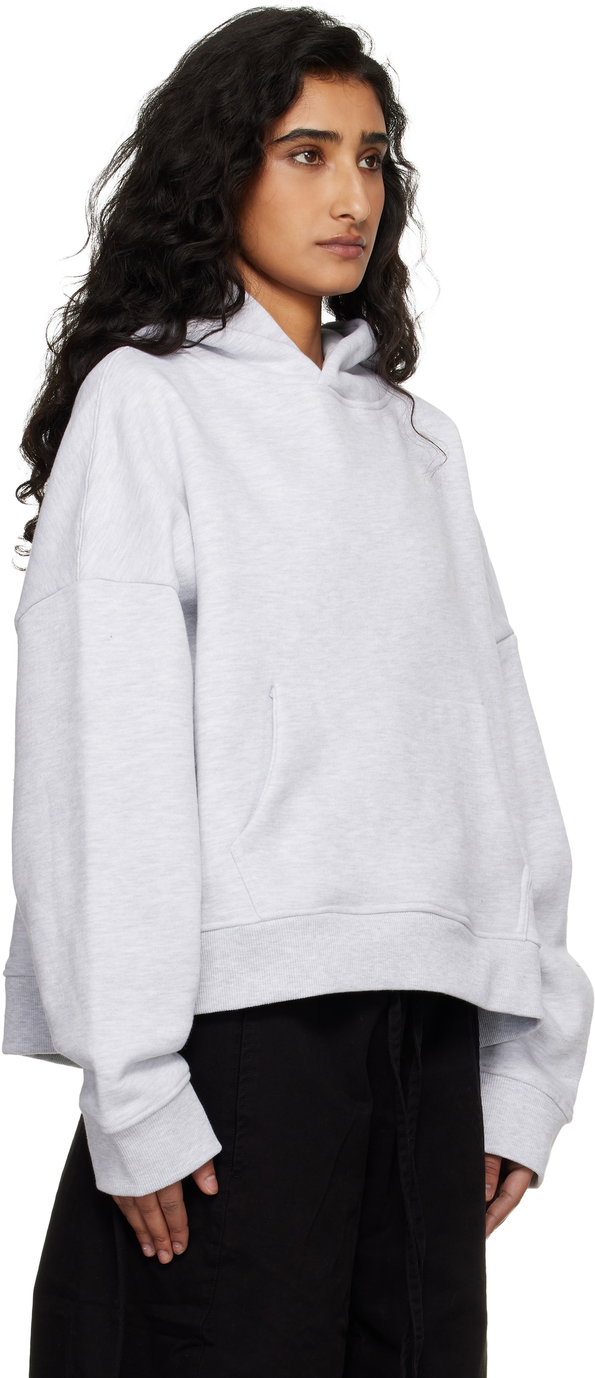 Entire Studios Gray Heavy Hoodie