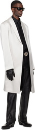 Ernest W. Baker Off-White Tailored Coat