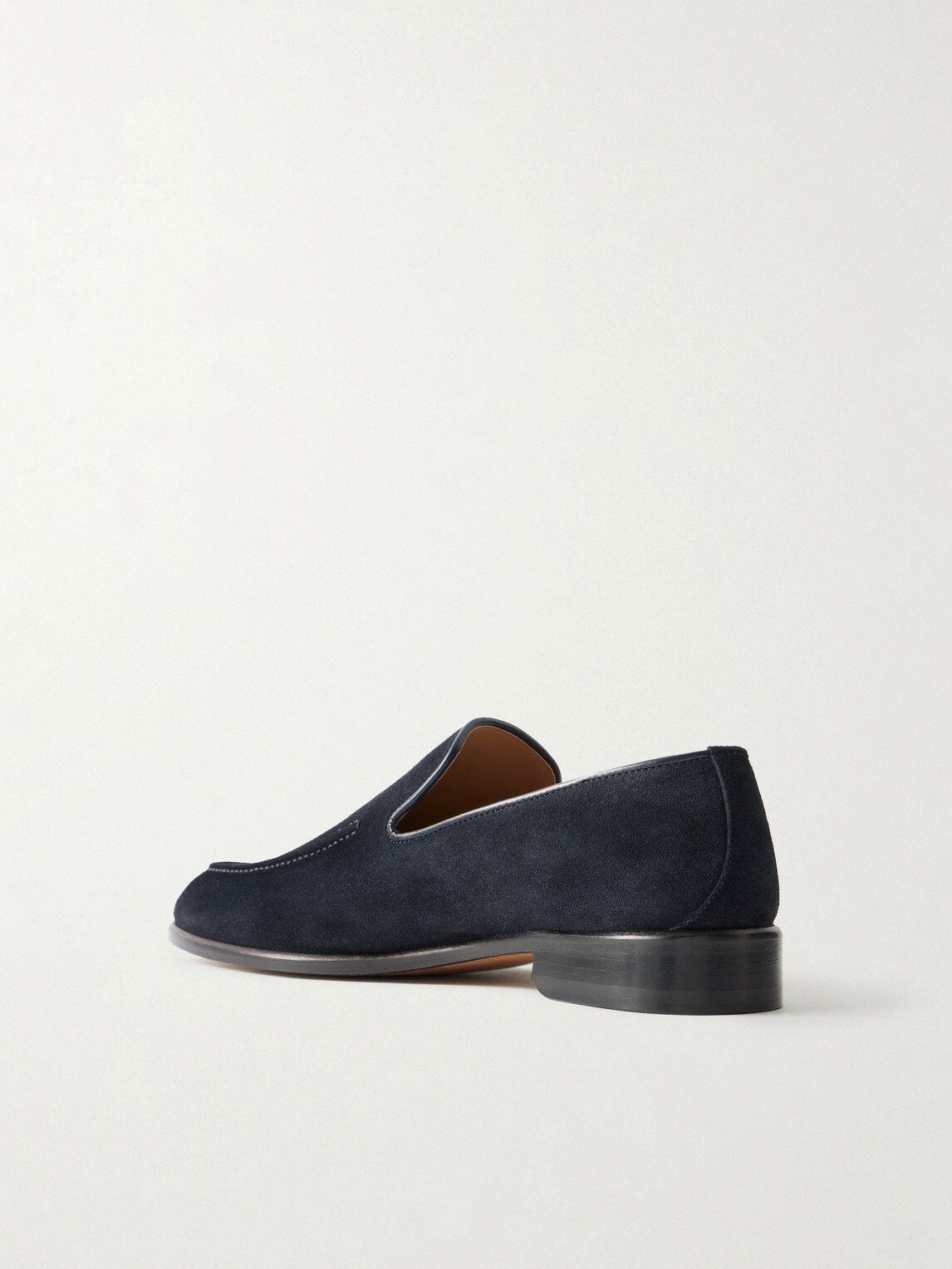 Mr P. - Venetian Suede Loafers - Blue