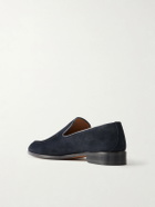 Mr P. - Venetian Suede Loafers - Blue