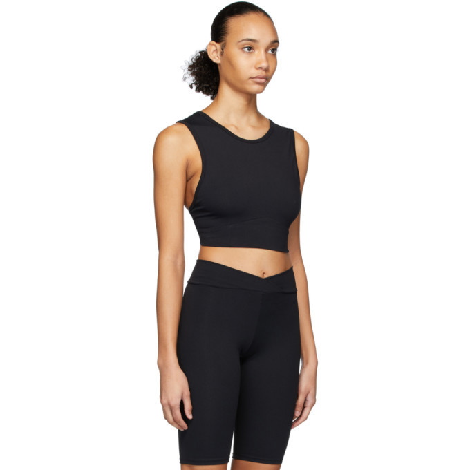 Live the Process Black Corset Sports Bra Live the Process