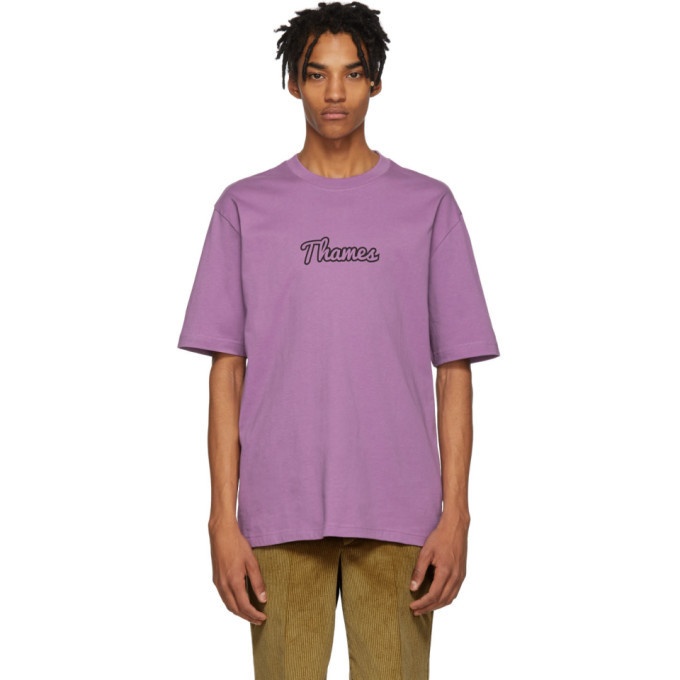 Photo: Thames Purple Logo T-Shirt