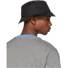 Acne Studios Black Buk Face Tech Bucket Hat