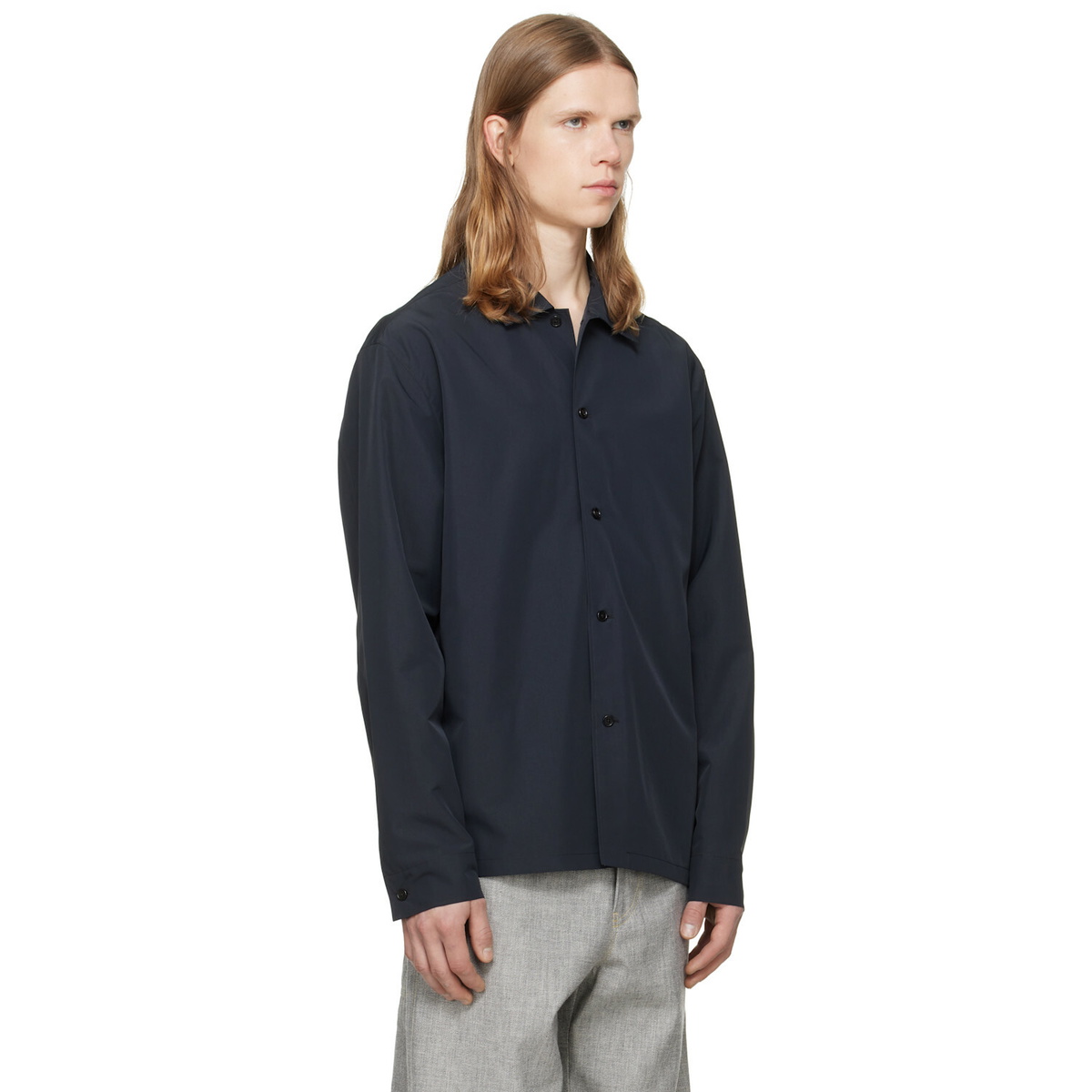 Jil Sander Black Boxy Shirt