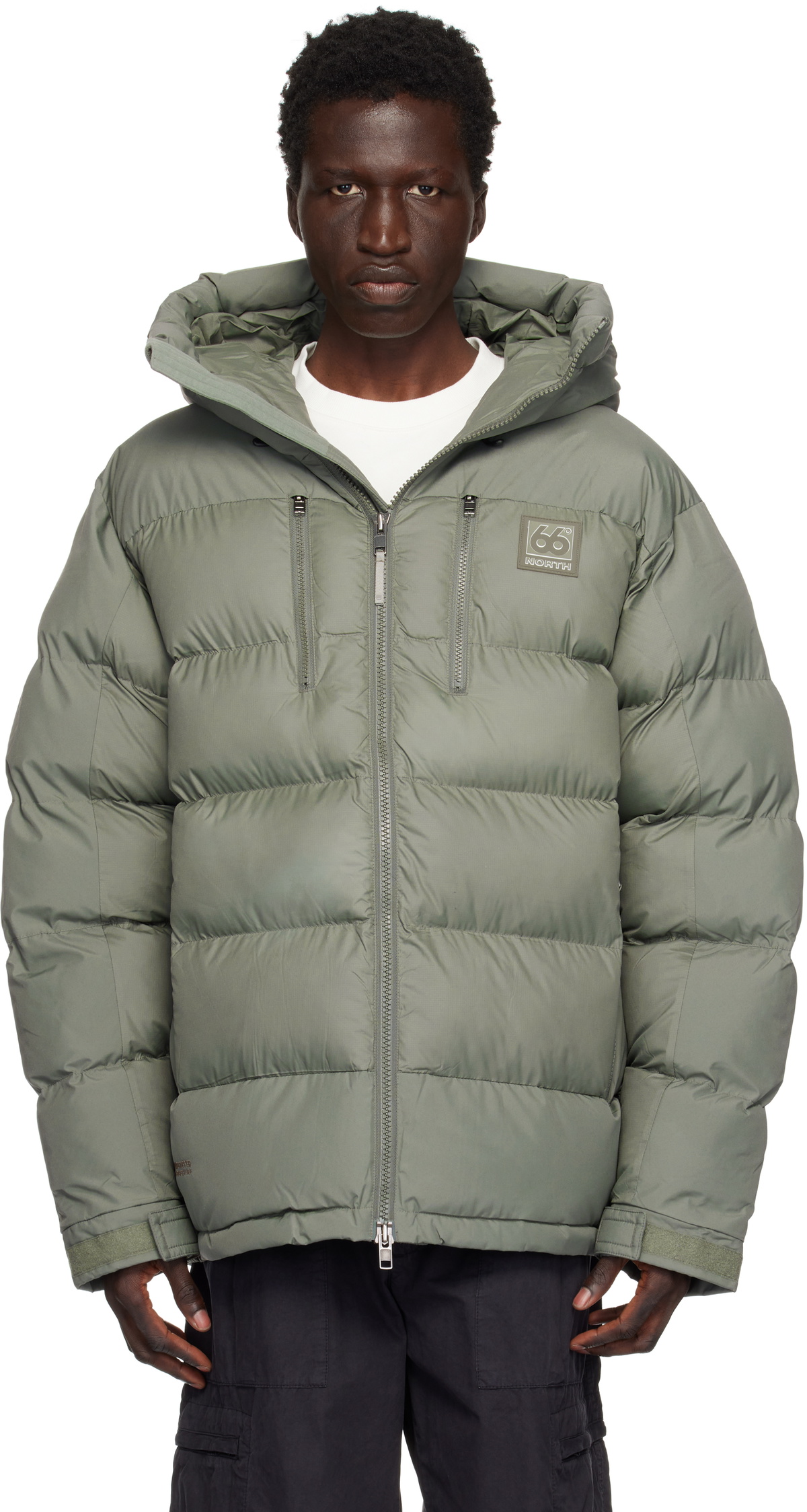 66°North Gray Drangar Puffer Jacket