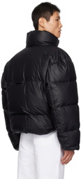 Recto Black Shining Down Jacket