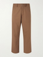 Visvim - Gesso Straight-Leg Cotton-Twill Trousers - Brown
