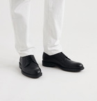 Officine Generale - Full-Grain Leather Derby Shoes - Black