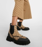 Gucci GG canvas Chelsea boots