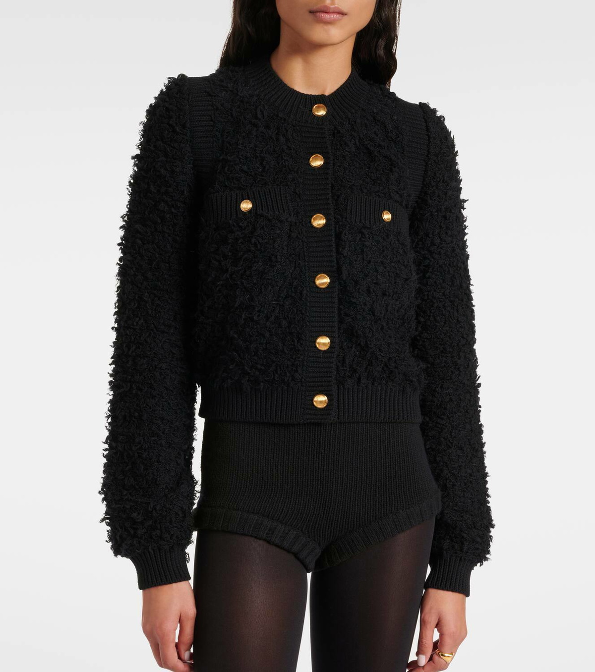 Chloé Cropped tweed jacket