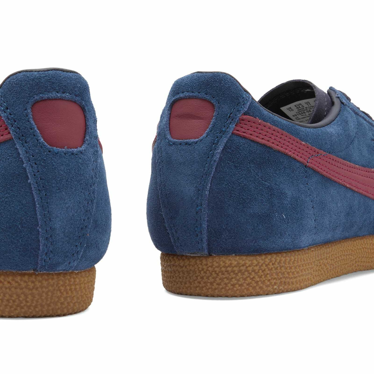 Puma Brasil Sneaker in Persian Blue/Team Regal Red