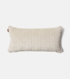 Etro Flag monogram corduroy cushion