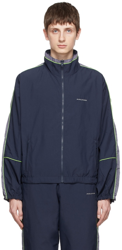 Photo: PALMER Navy Nylon Jacket