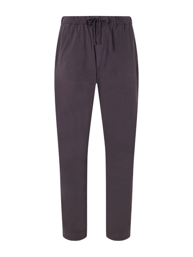 Photo: Hartford - Joggy Straight-Leg Cotton Trousers - Blue