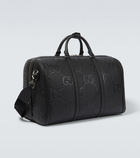 Gucci Jumbo GG leather travel bag