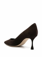 Manolo Blahnik Suede Pumps