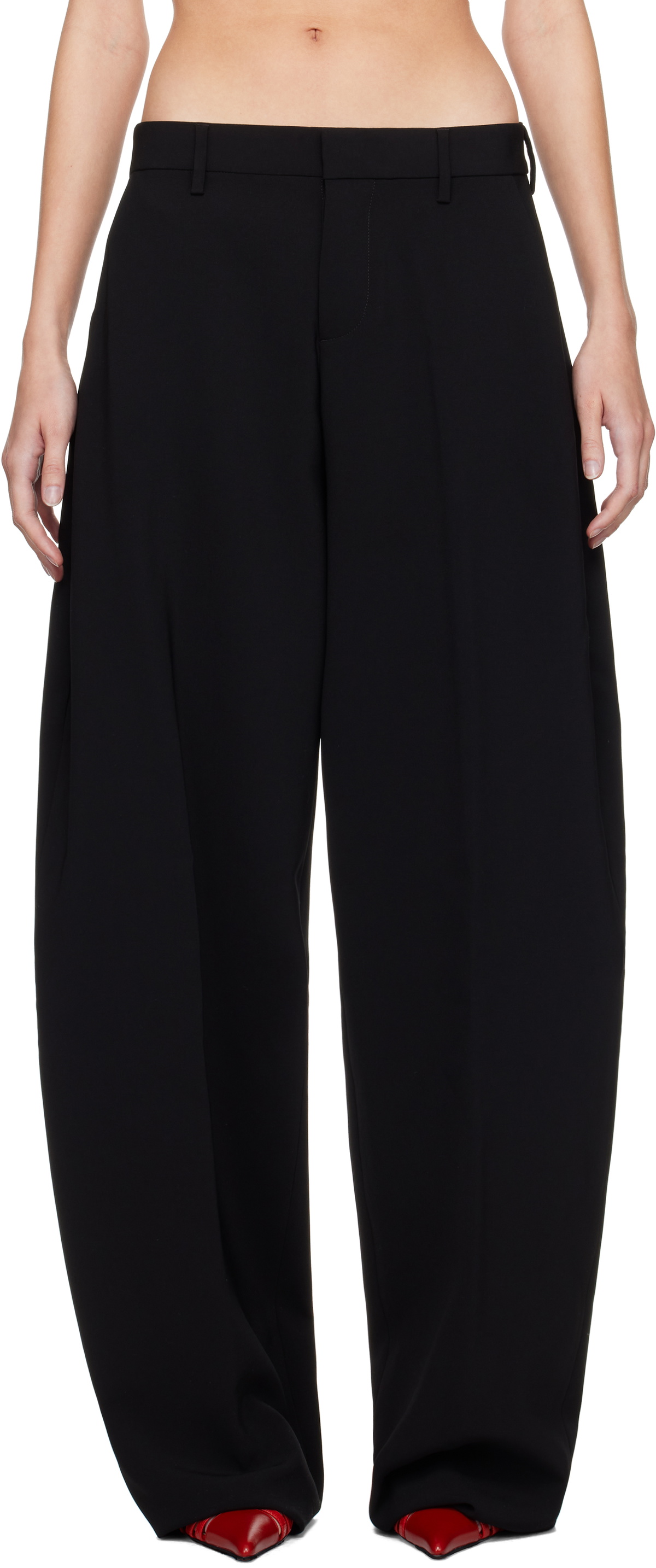 Dsquared2 Black Amelia Trousers