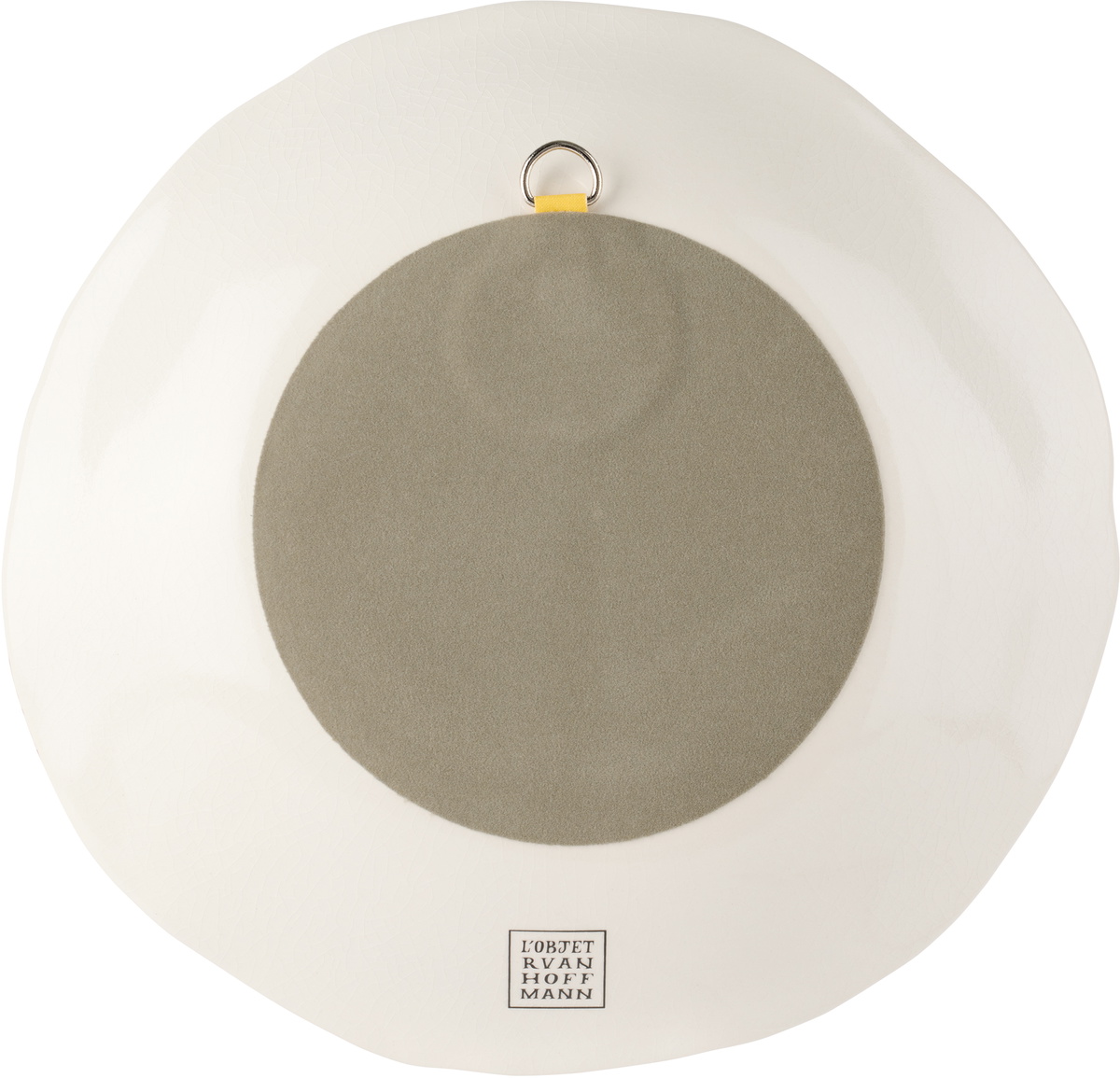 L'OBJET Multicolor Ruan Hoffmann Edition Ribbon 'Wifi Off' Plate