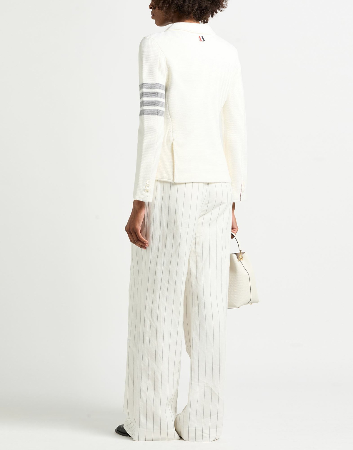 Thom Browne Womens Blazer in White