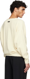 Fear of God Off-White Edge Knit Crewneck Sweater