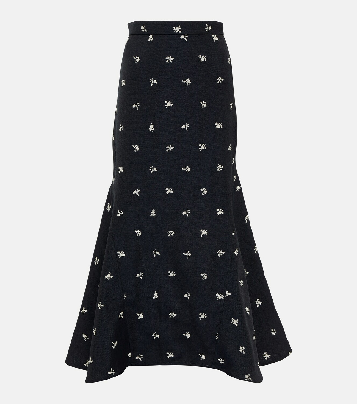 Erdem Floral jacquard midi skirt Erdem