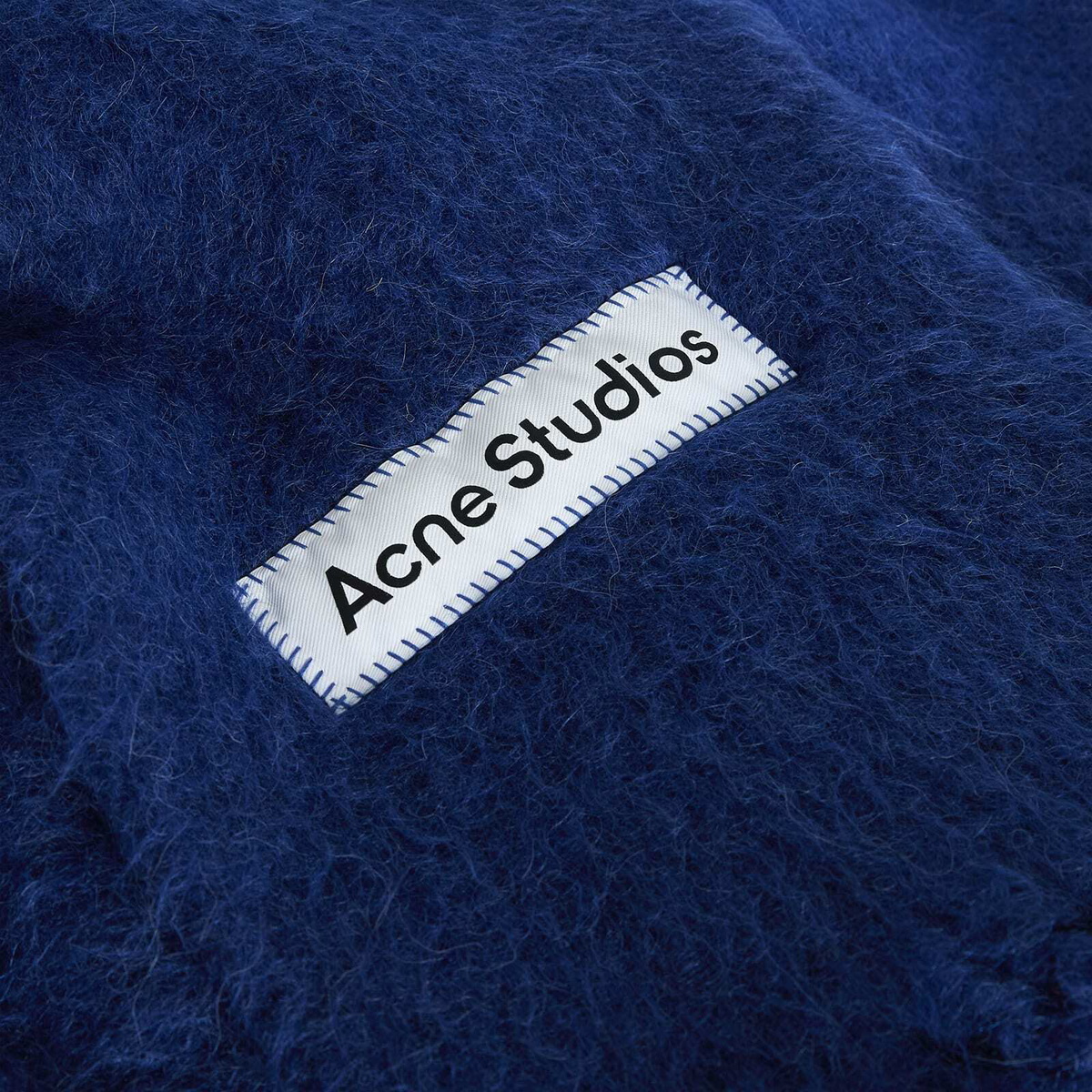 Acne Studios Vally Dip Dye Scarf in Blue 