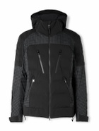 BOGNER - Fionn2-T Panelled Quilted Hooded Ski Jacket - Black